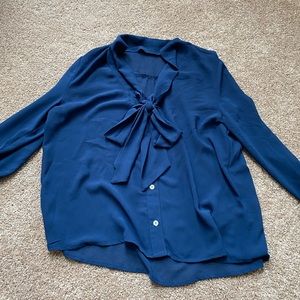 NWOT Sheer Forever 21 Blouse